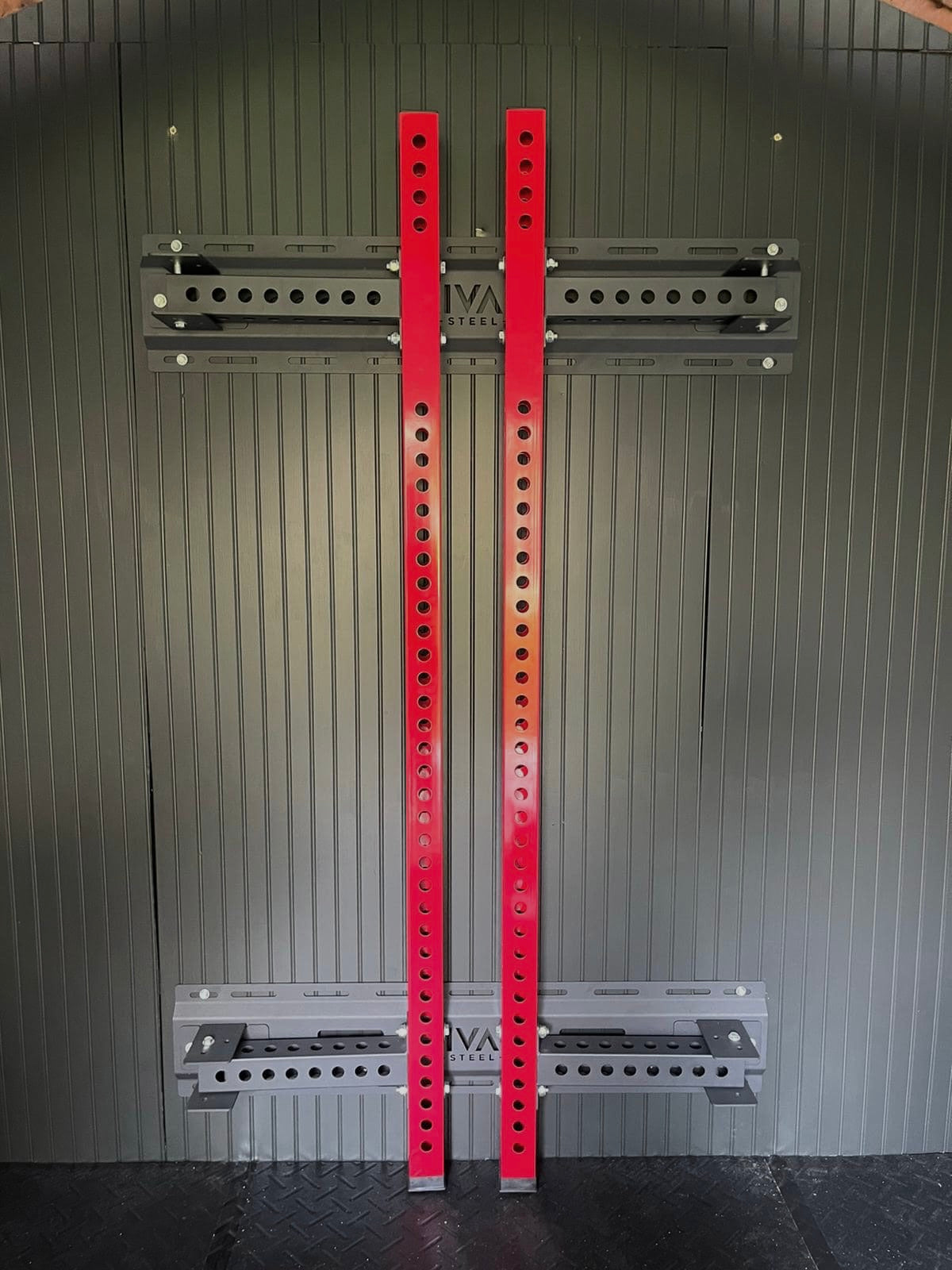 RIVAL STEEL Foldable Wall-Mounted Squat Rack