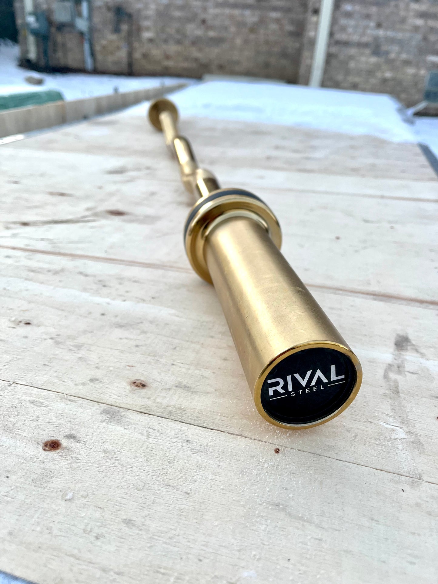 RIVAL Gold EZ Curl Bar
