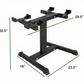 RIVAL Adjustable Dumbbell Stand