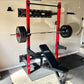 RIVAL STEEL Foldable Wall-Mounted Squat Rack